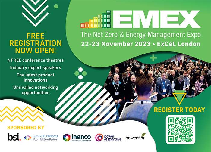 EMEX 2023 - the net zero and energy management show