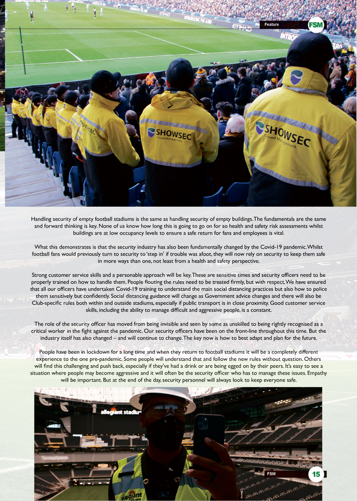 The Ever-Changing Role Of Security At Football Stadiums page 2