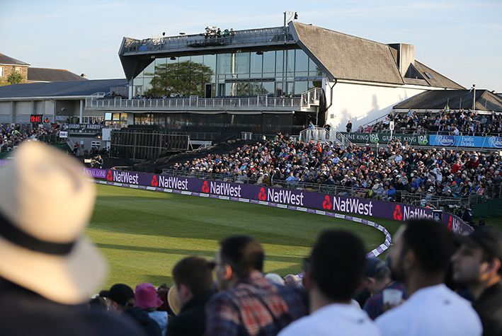 Cricket match at Gloucestershire County Cricket Club