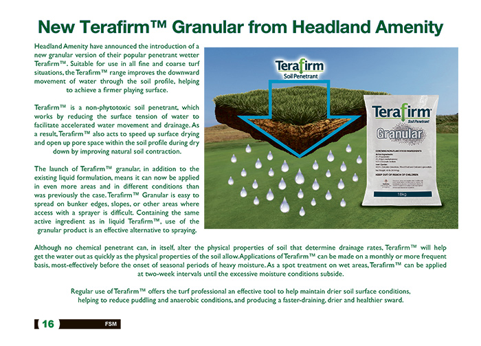 New Terafirm™ Granular From Headland Amenity