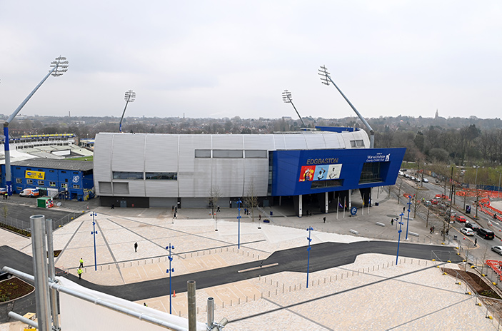 Edgbaston Stadium Unveils New Plaza