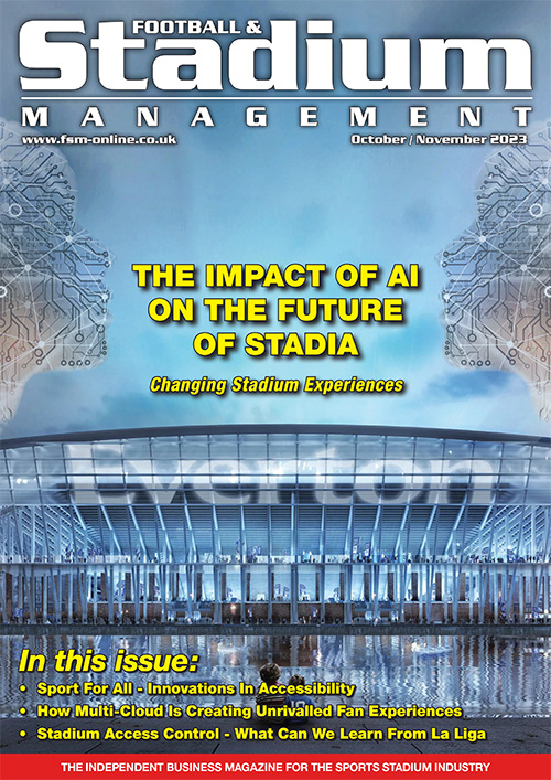 Football & Stadium Management (FSM) October / November  2023 front cover