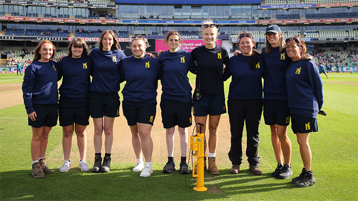 Edgbaston for Everyone, all women grounds staff