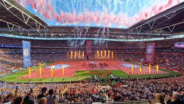 London FA's opening ceremony at Wembley Stadium